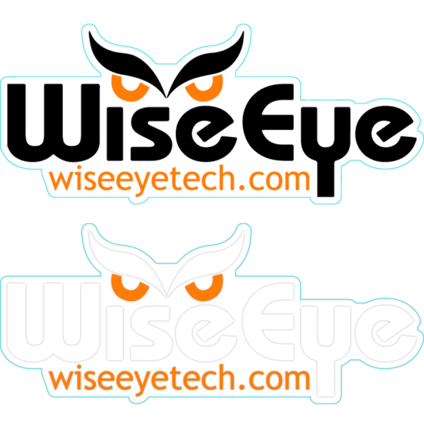 WiseEye Tech Decal, Rectangular